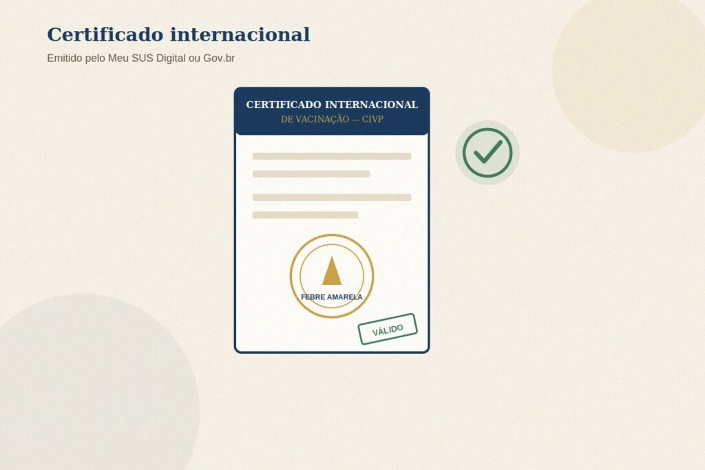 Certificado Internacional de Vacinação e Profilaxia CIVP