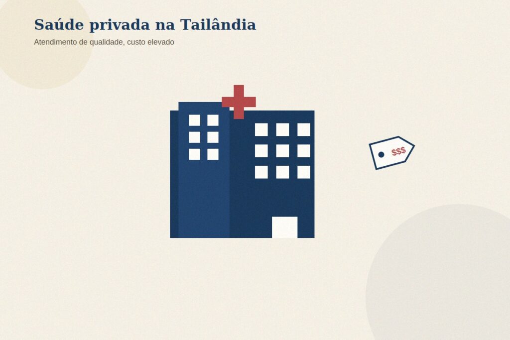 Custo de atendimento médico privado na Tailândia