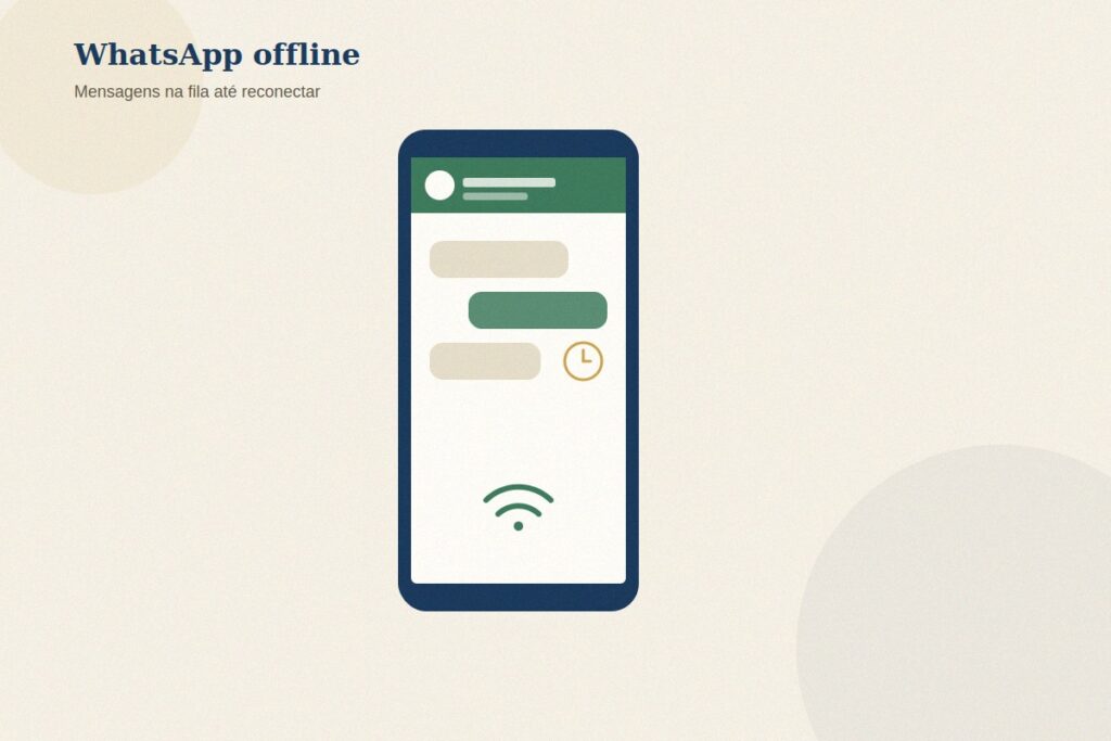 Como usar WhatsApp offline na Tailândia
